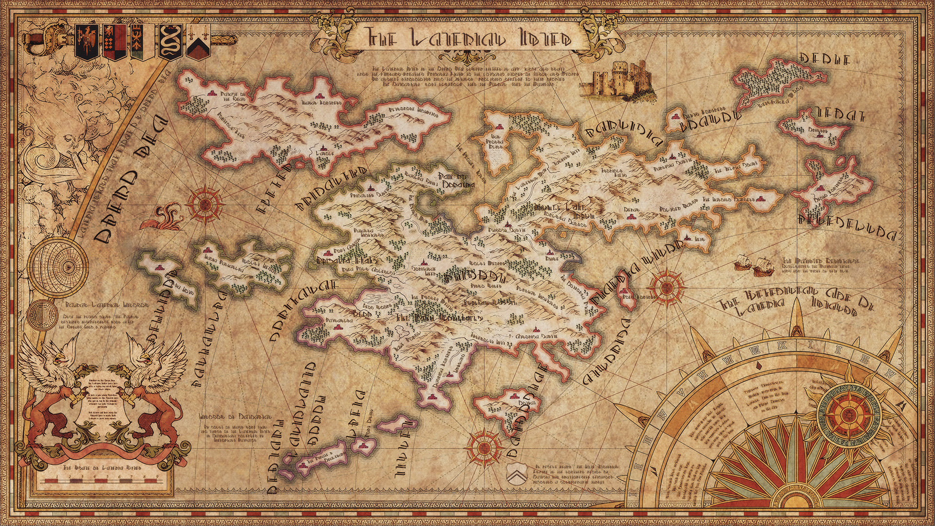 Tactics Ogre Reborn World Map