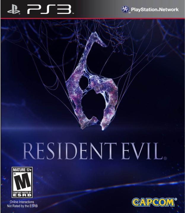 Resident Evil 6 box art PS3