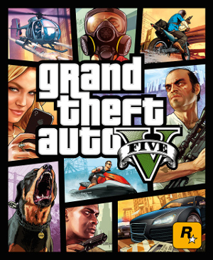 Grand Theft Auto V cover art