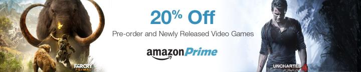 20% off pre-orders at amazon
