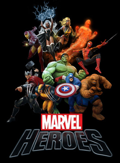 Marvel Heroes cover art