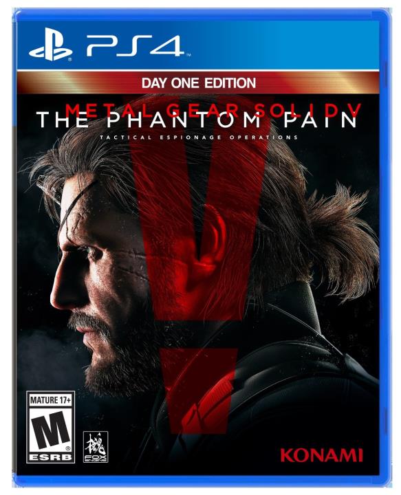 Metal Gear Solid V: The Phantom Pain box art