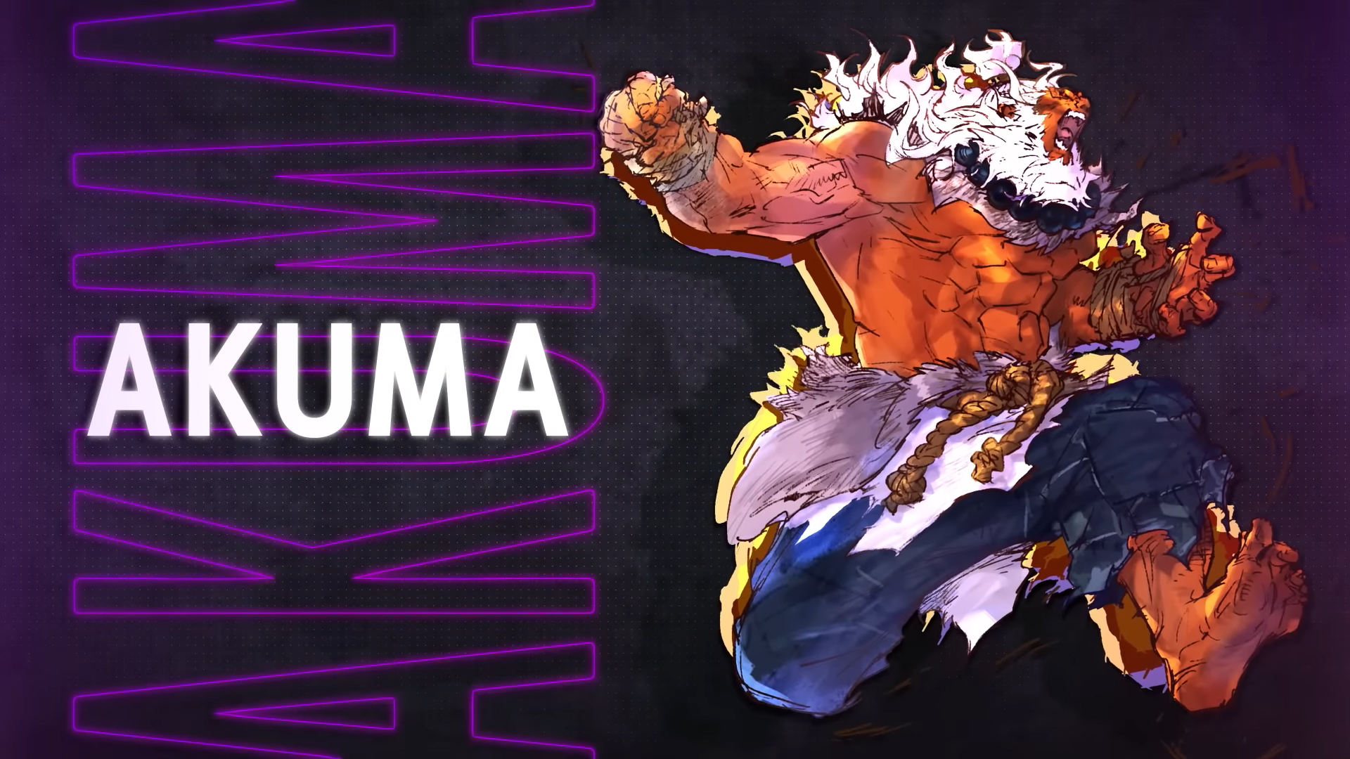 Akuma is in Street Fighter 6 Demo Create your own Fighter 001